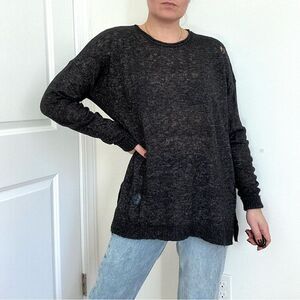H&M Oversized Distressed Pullover Sweater
